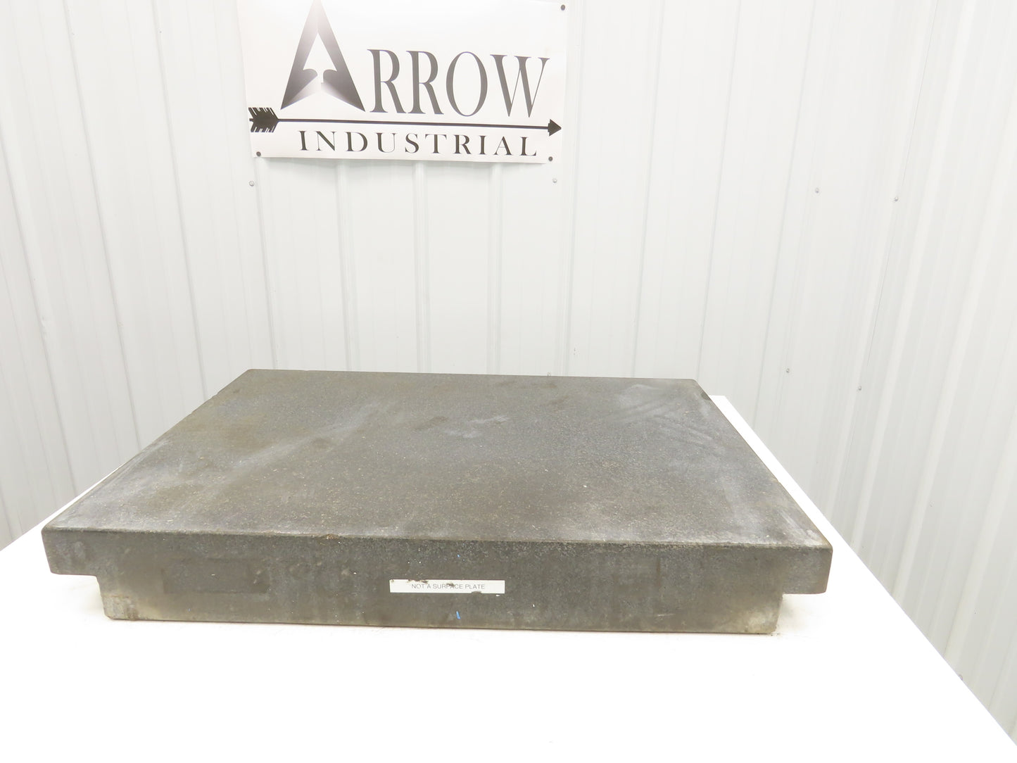 Black Toolroom Granite Surface Inspection Plate 36 x 24 x 5" 2 Ledge