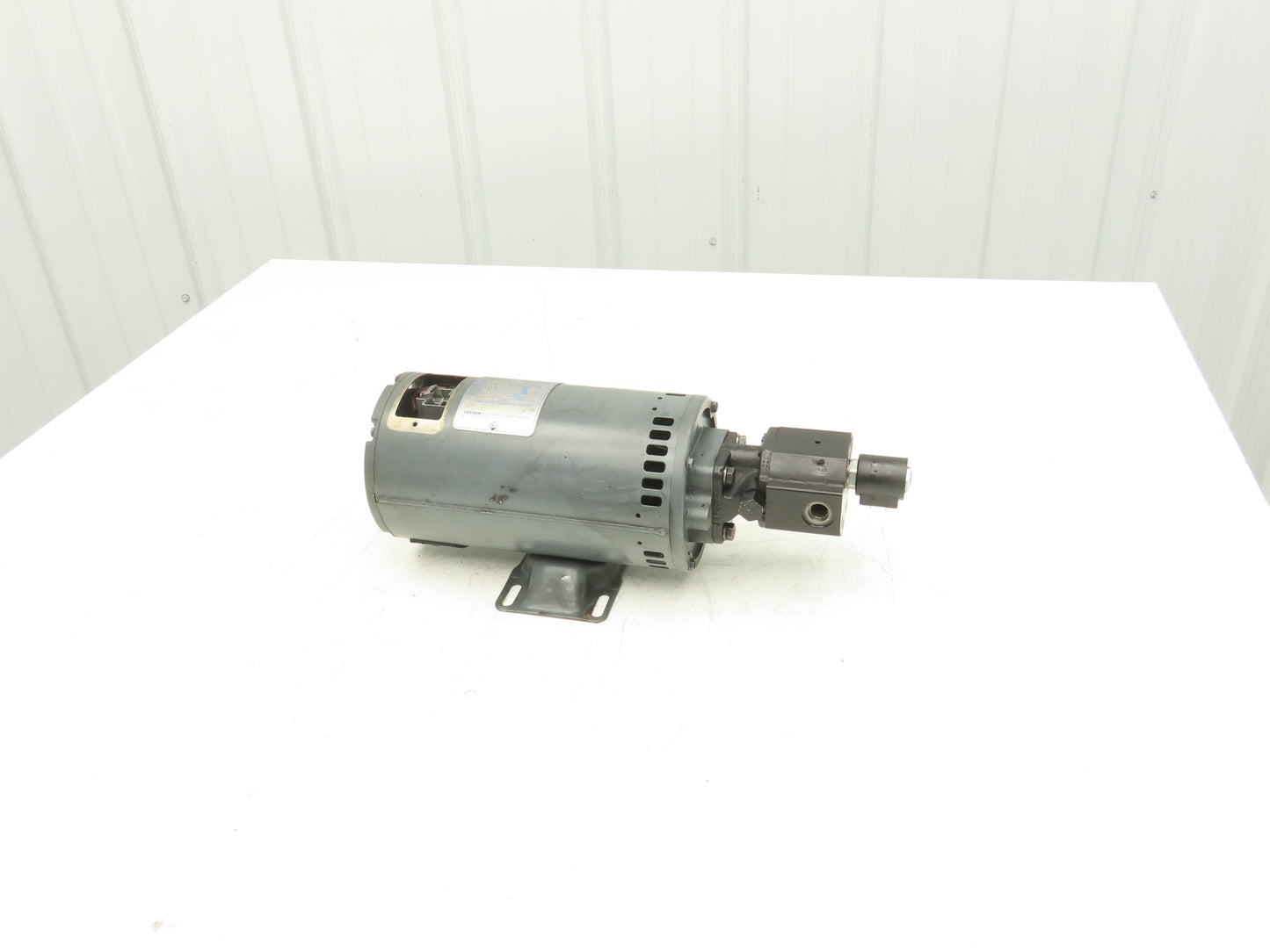 Leeson C4D34DB6C Hydraulic Pump & Motor Permanent Magnet 36VDC Off Rico PLRDD100