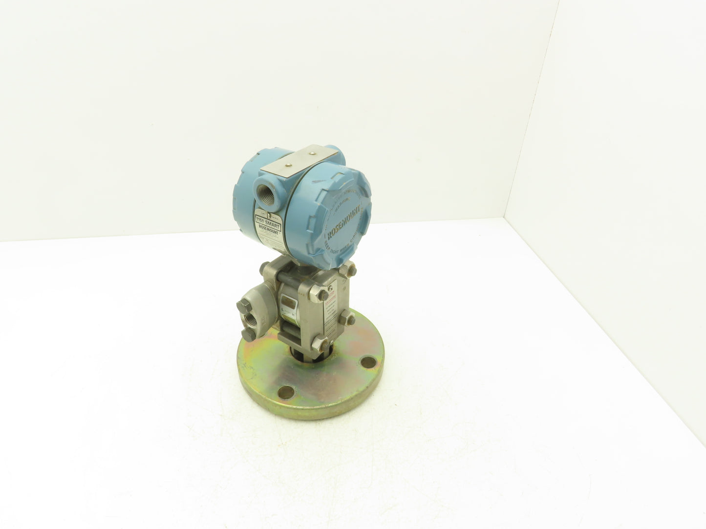 Rosemount 1151LT6SA0A22DL4C6Q Pressure Transmitter 42VDC 285PSI 3" Flange Mount