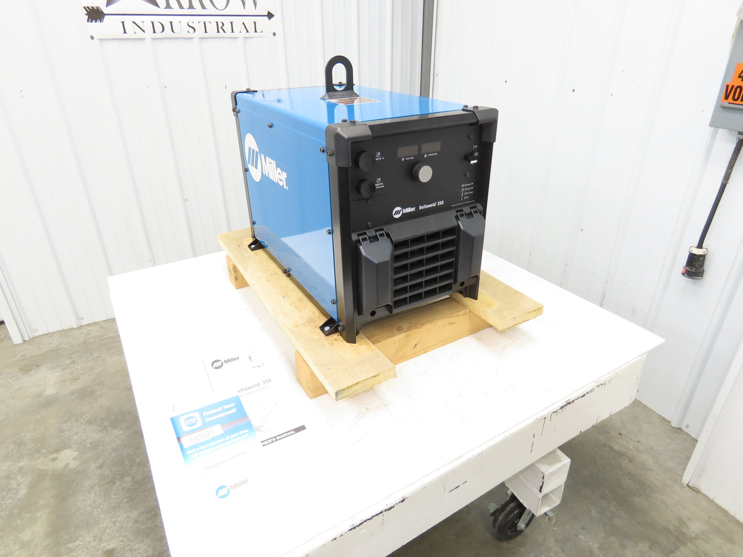 Miller Deltaweld 350 Mig Welder 350A DC Arc 208/230/460VAC Power Unit