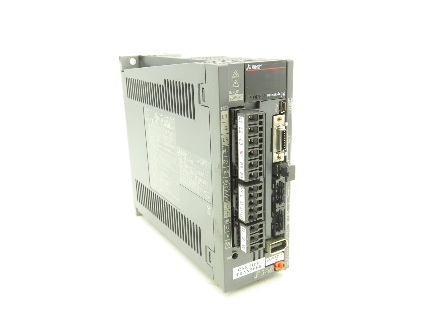 Mitsubishi MR-J4-100B AC Servo Drive 1kW 200-240V 3Ph MELSERVO J4