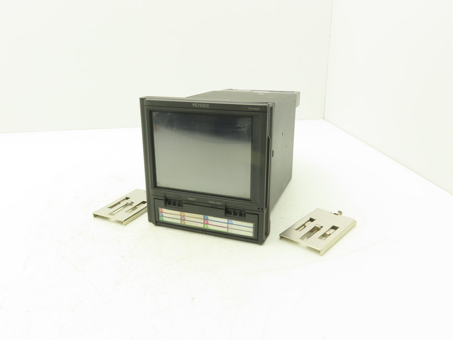 Keyence TR-H500 Operator Control Panel Temp & Data Logger 24VDC Input LCD Screen