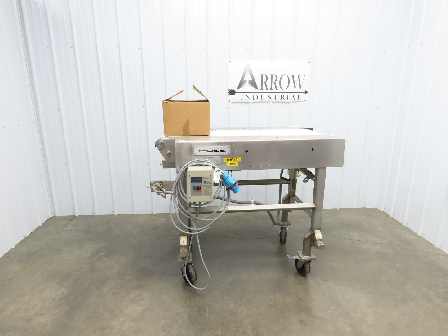 Hosokawa FA420KST 29"x 51"L Food Process Spreader Fanning Conveyor 3PH Adj Speed