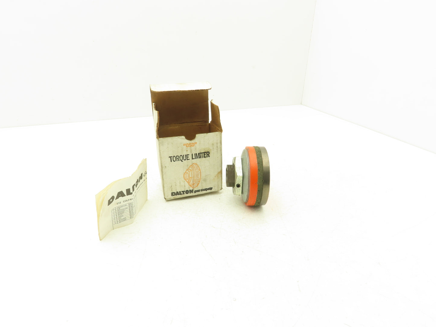 Dalton OSD337 Torque Limiter Overload Safety Device 7/8" ID Keyed Bore
