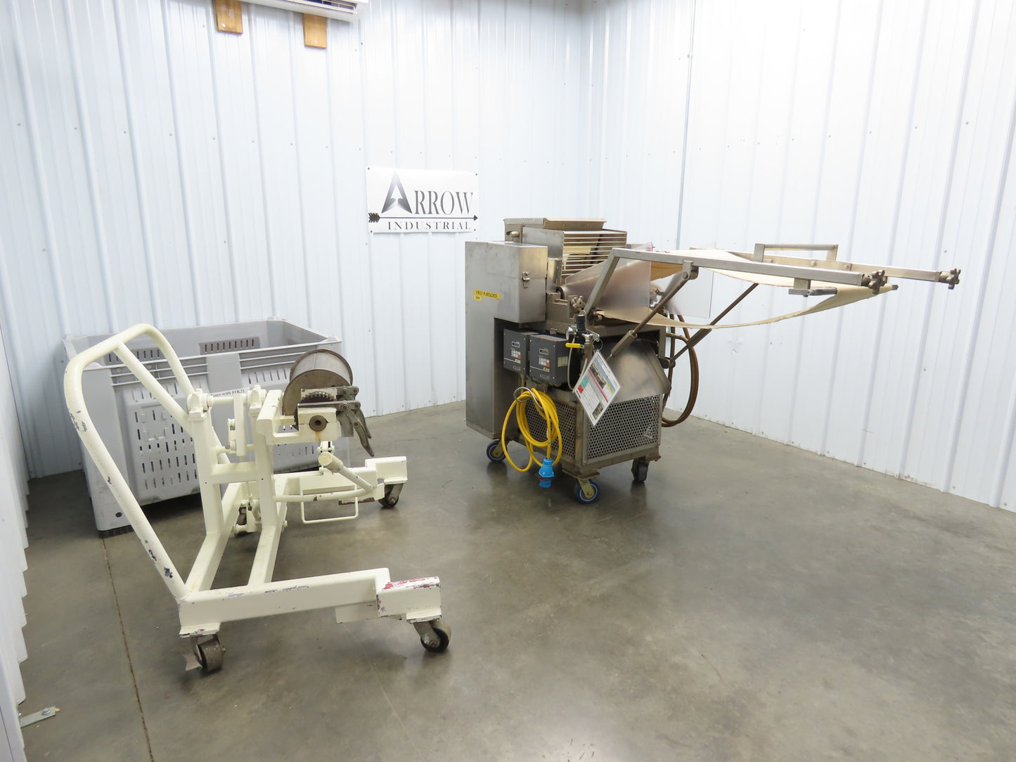 Weidenmiller RM1270 Bakery Dough Roller Moulder Sheeter 14" Belt 480V 3PH