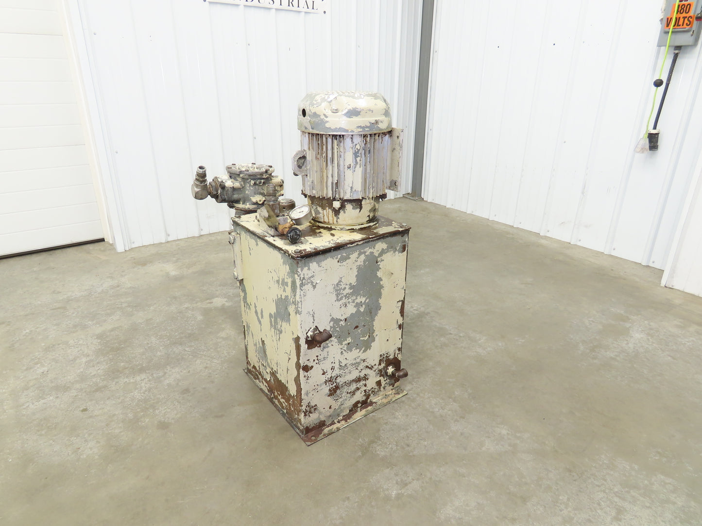 Parker H62AA1B Hydraulic Power Unit 20 Gallon 16.8GPM 2500PSI 7.5Hp 230/460V 3Ph