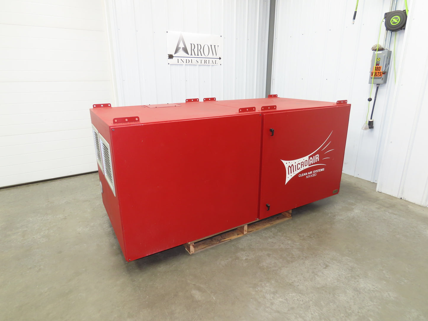 Micro Air MX6000 Overhead Air Dust Collector 3HP 230/460V Filter System