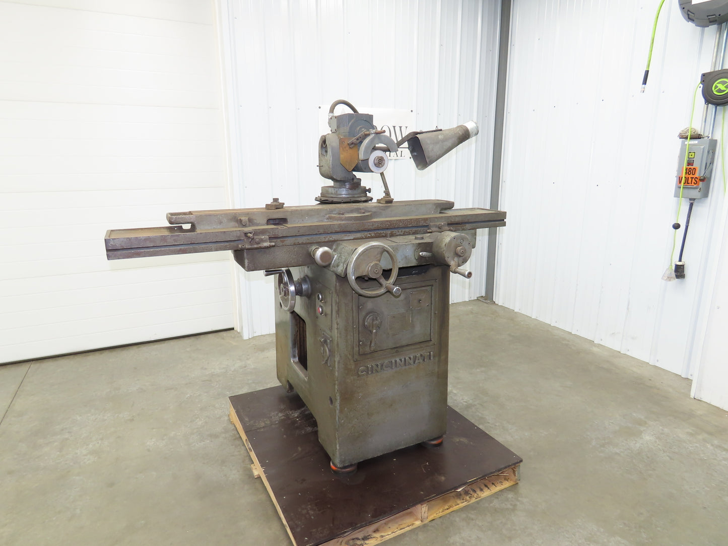 Cincinnati No 2 Vintage Cutter Surface Grinder 460V 3Ph 44" x 6" Bed 6" Wheel