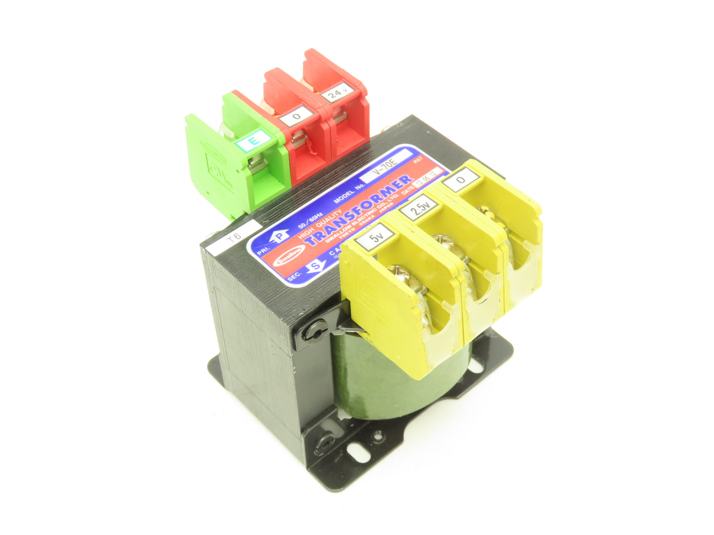 Swallow Power Transformer HV 24V LV 2.5-5V 1PH 50/60Hz