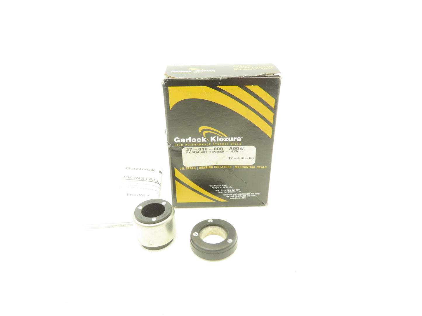 Garlock Klozure 27-010-000-A601 .625" PK Mechanical Seal 5/8" Shaft