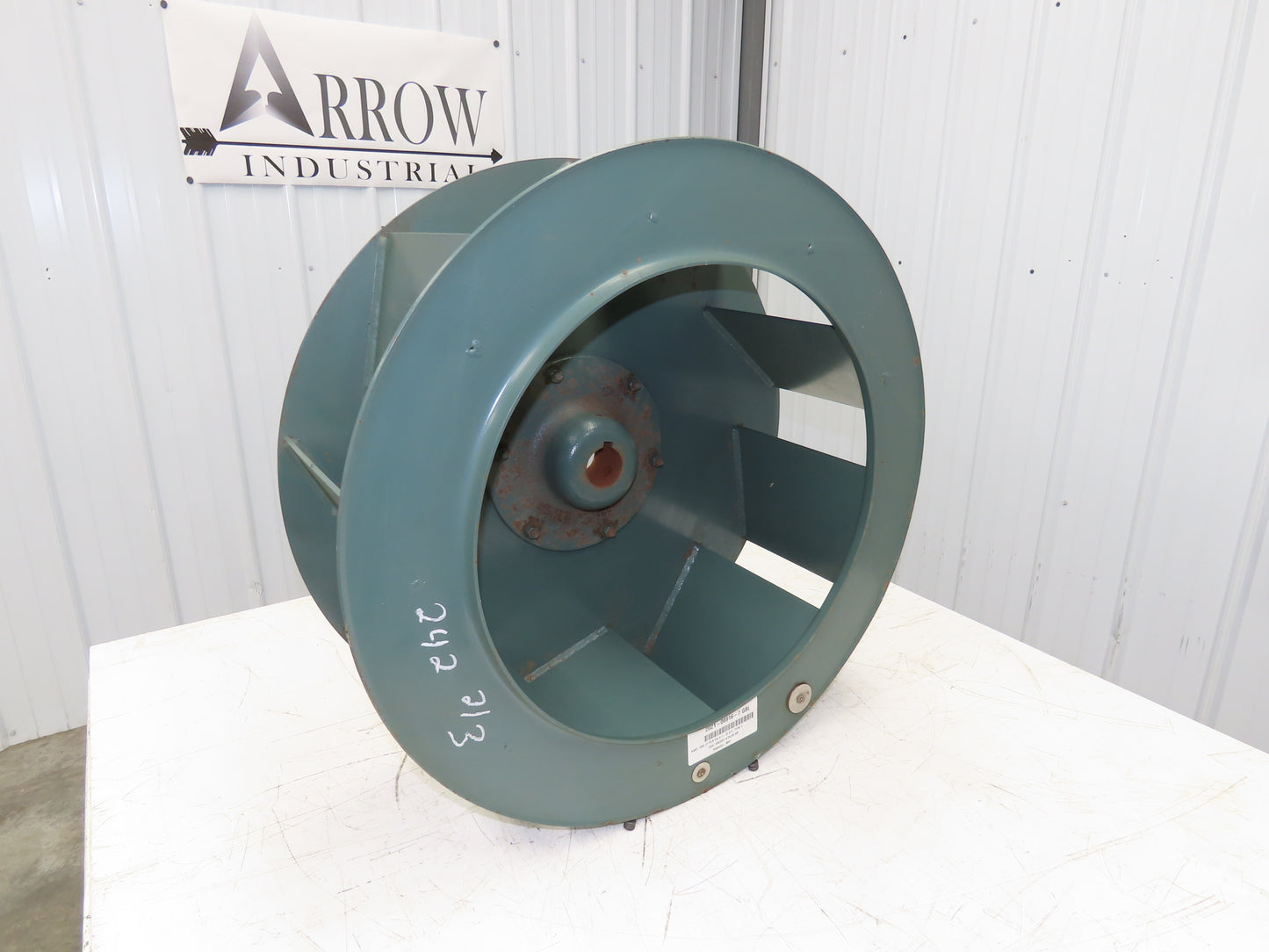 New York Backward Inclined Blower Wheel Centrifugal Impeller 27" Dia. x 10"