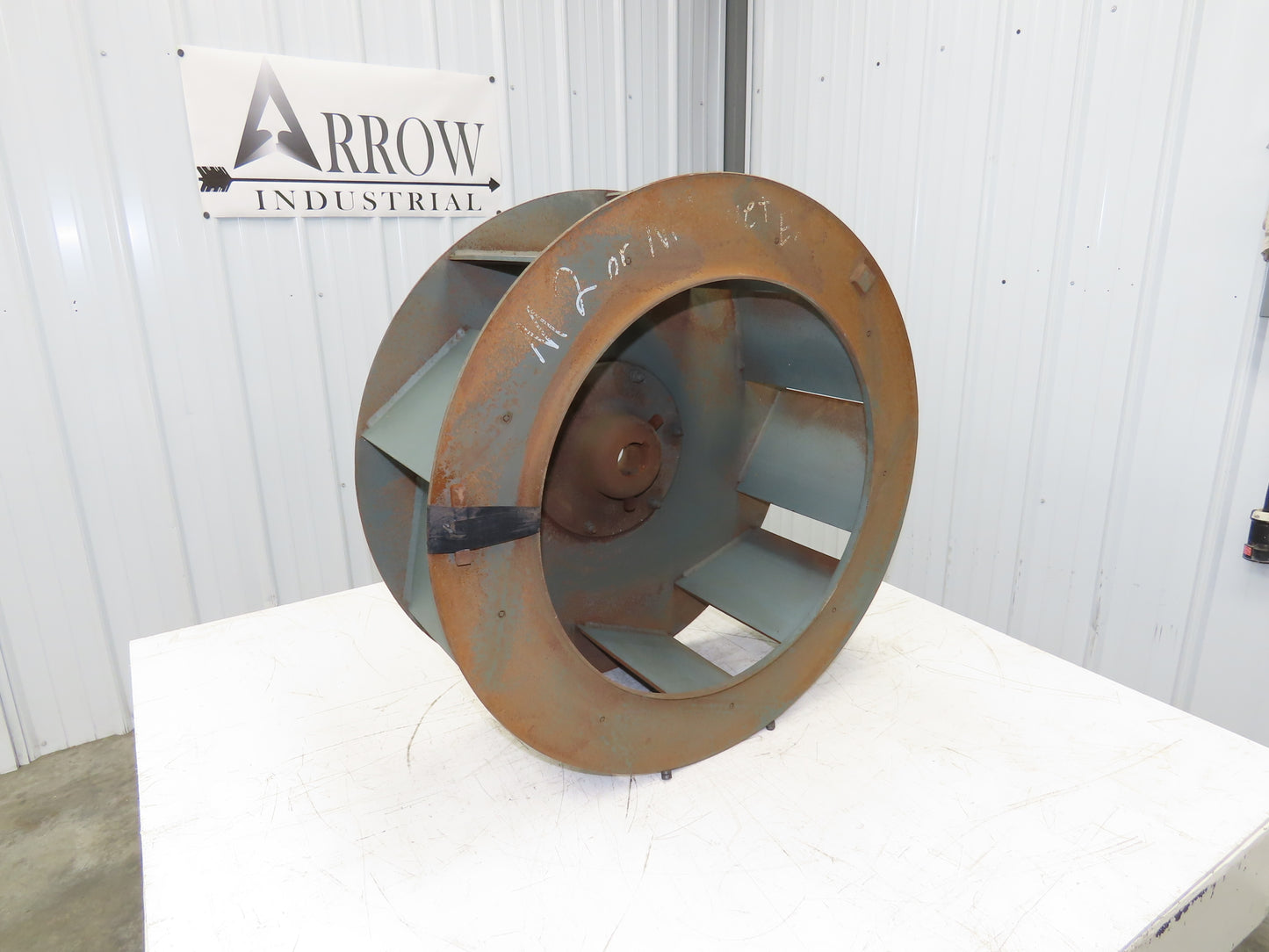 New York Backward Inclined Blower Wheel Centrifugal Impeller 27" Dia. x 10"