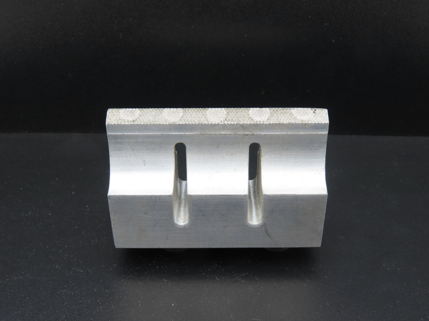 SH152 Ultrasonic Welding Horn Slotted Aluminum Plate 4"W x 2.6"H