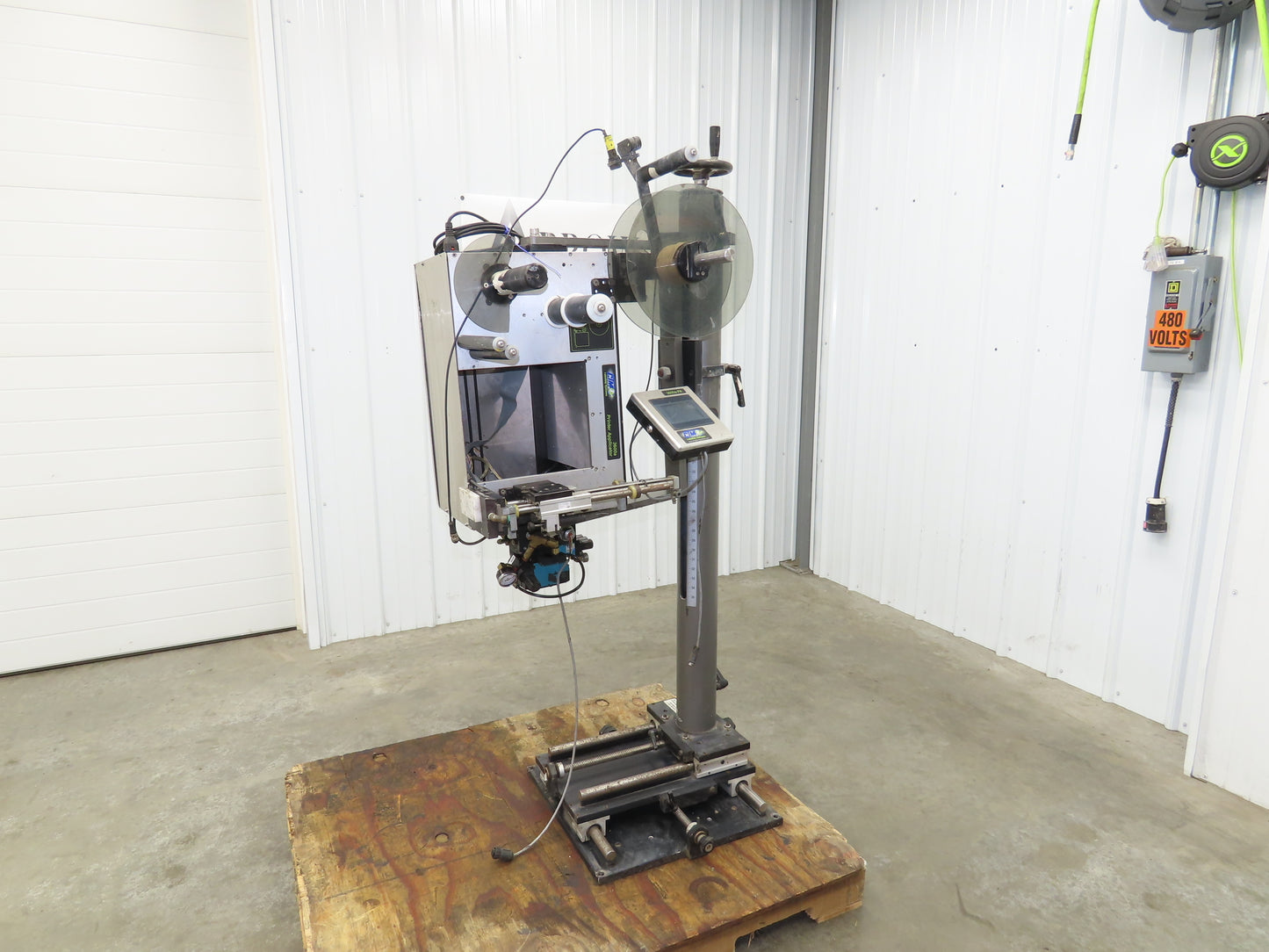 CTM 3600A-S84-EX High Speed Label Applicator No Print Head Slide Stand