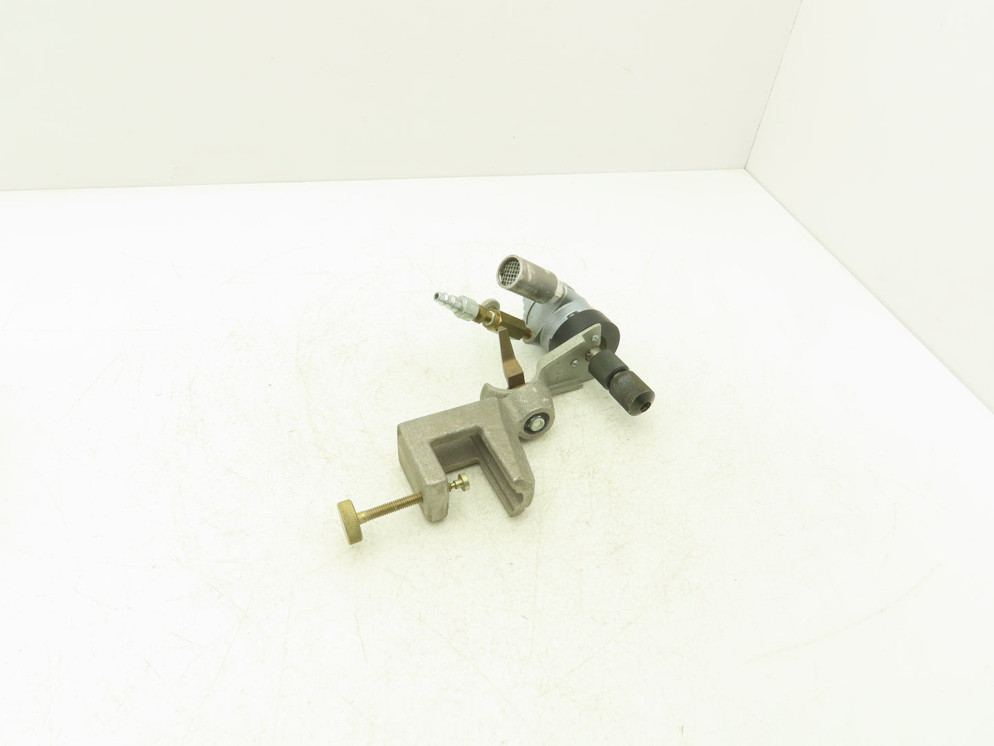 Lightnin G1U05A Clamp Tank Mixer No Impeller Gast Pneumatic Air Motor NL22-NCC-1