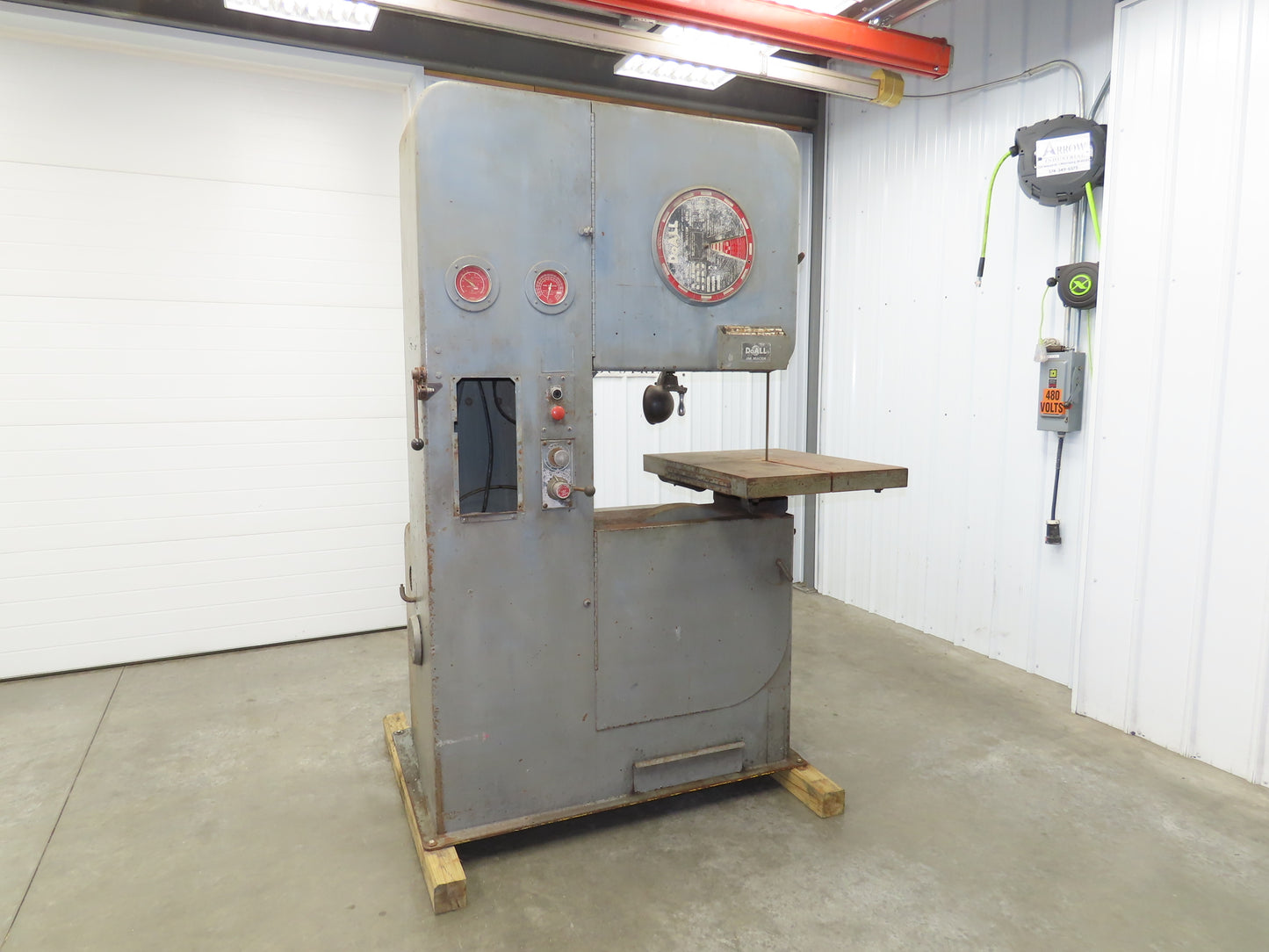 Doall 2612H Contourmatic 26" Vertical Bandsaw 5Hp 230/460V 3Ph Powerfeed