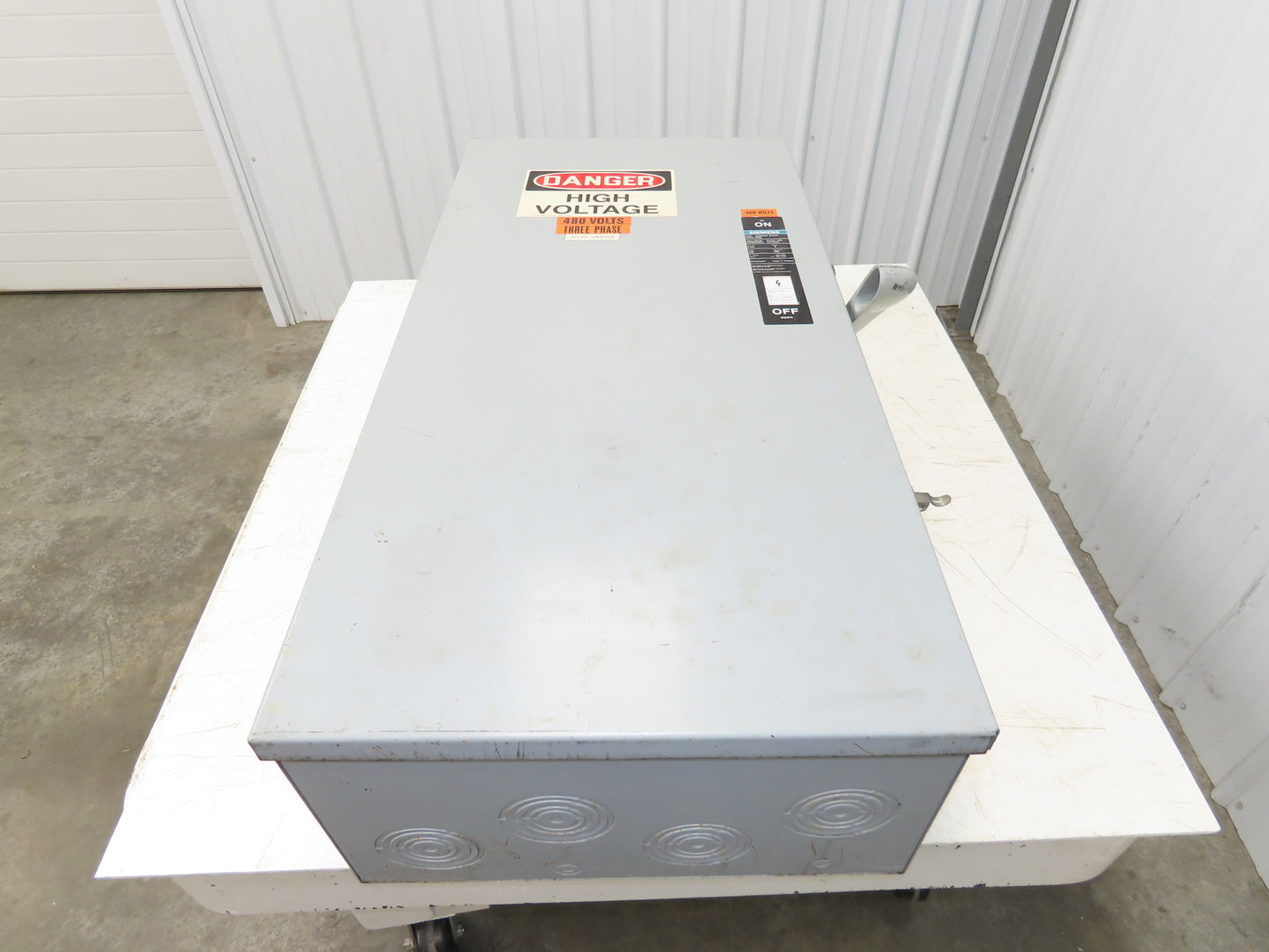 Siemens F-355 Vacu Break Clampamtic Safety Disconnect Switch 400A 600V 3P Fused