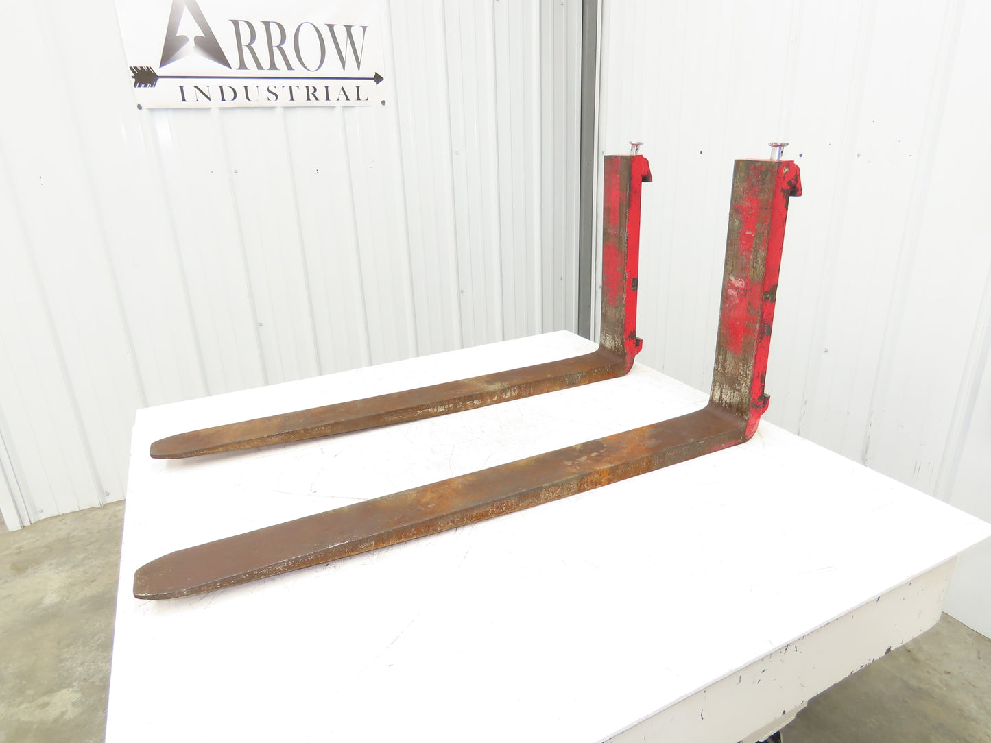 Cascade 7000025 4x42" Class 2 Steel Forklift Forks 16" Carriage 1-Pair