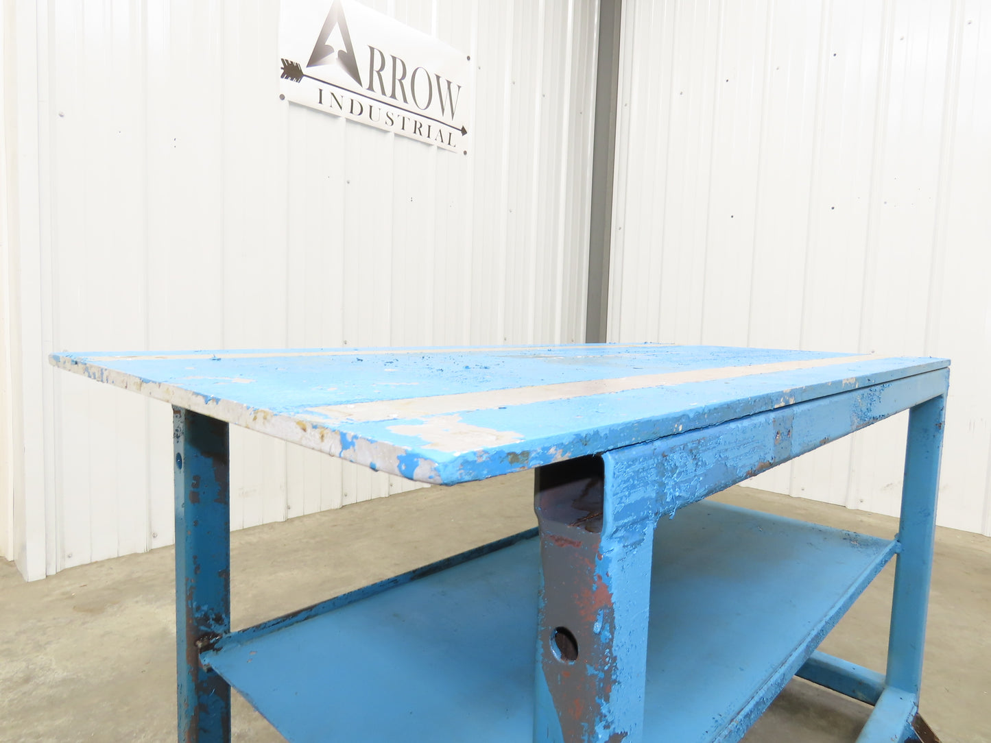 1/2" Aluminum Top Machine Mounting Base Welding Table 48-3/4"x24"x 27-1/2"H