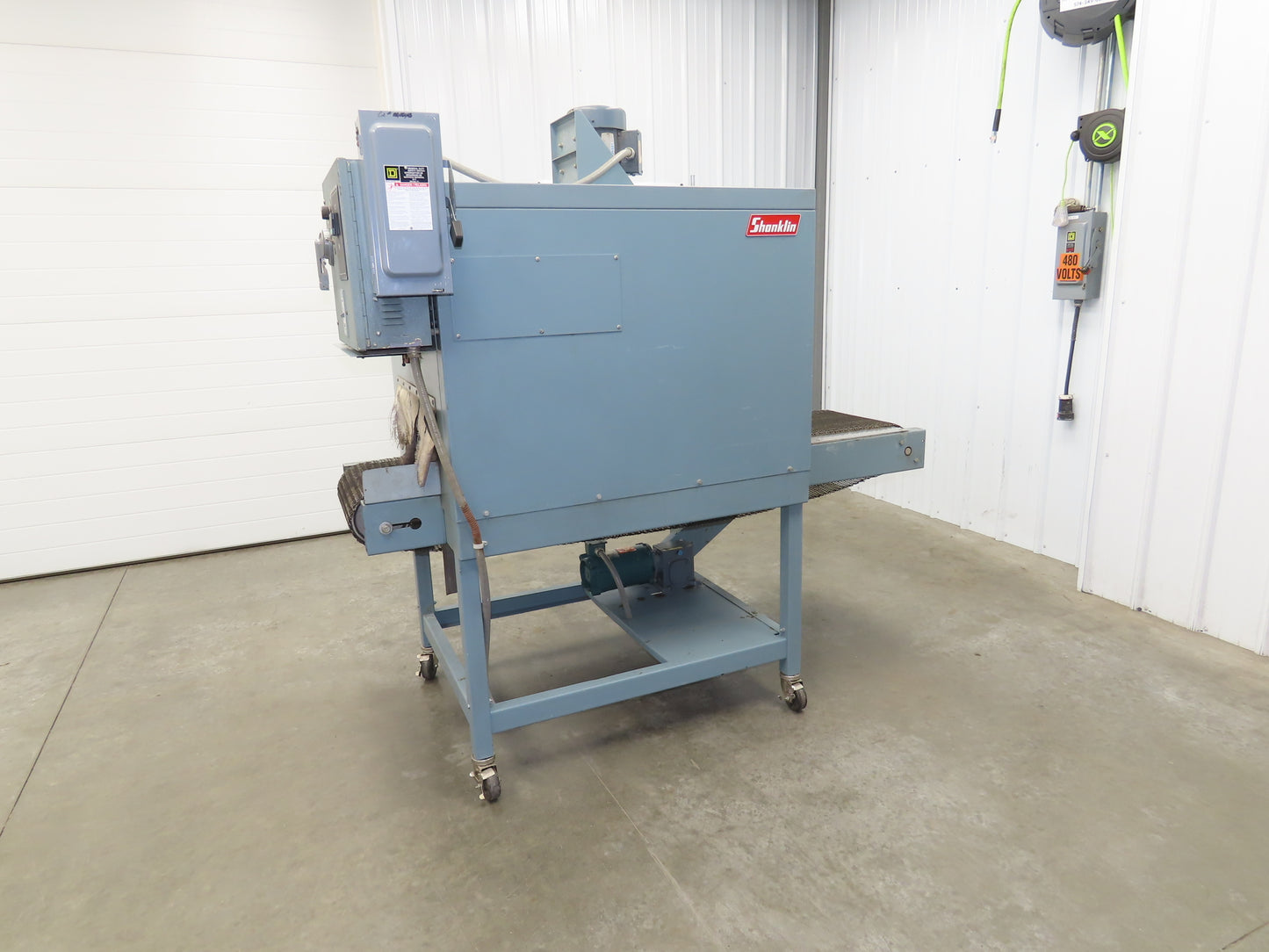 Shanklin T-7XL Heat Shrink Tunnel 230V 3Ph 36A 7x16" Adjustable Conveyor Speed