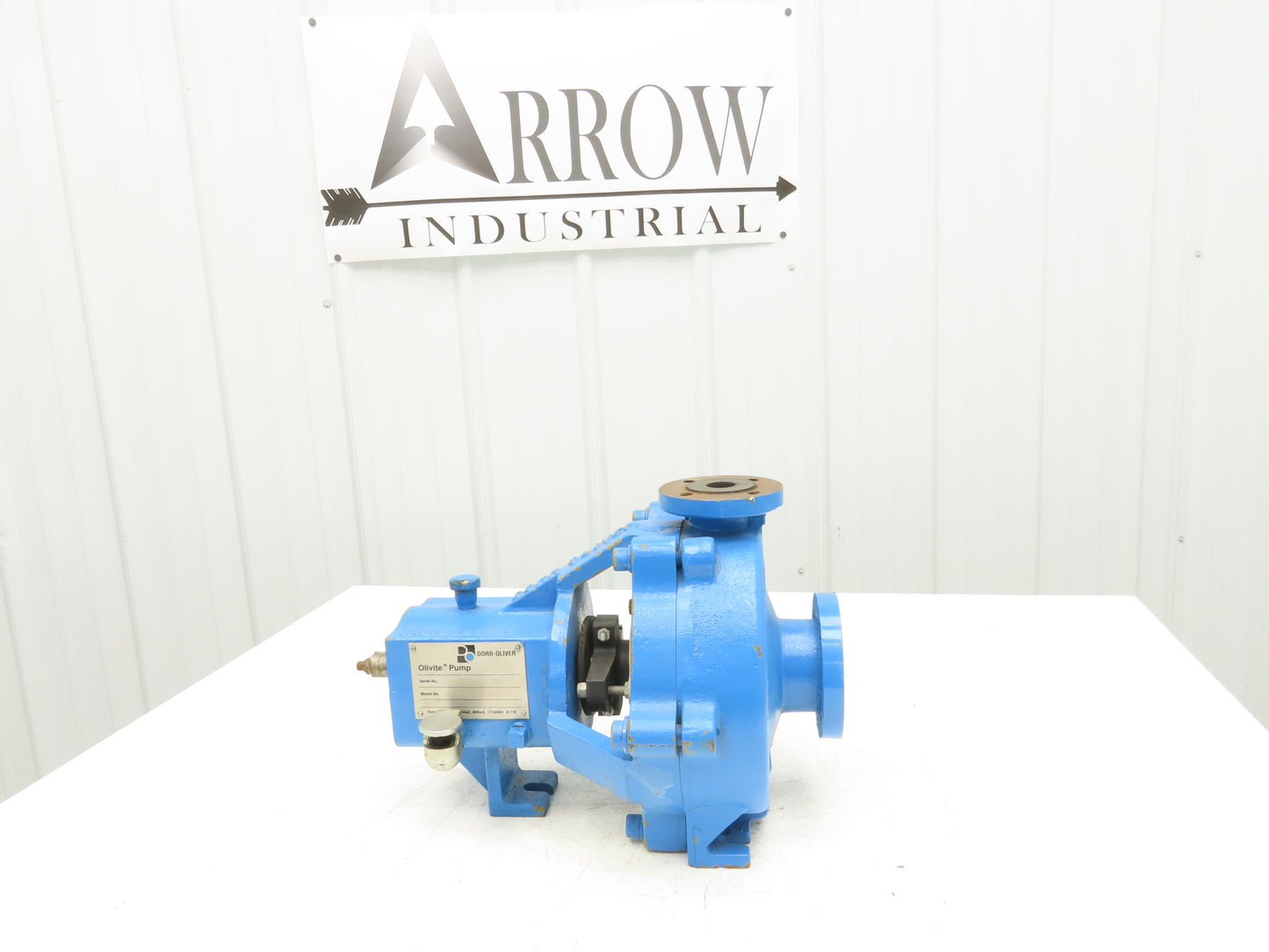 Dorr-Oliver ANSI AA/HL Olivite Rubber Lined Centrifugal Pump 1"x1.5" Flanged
