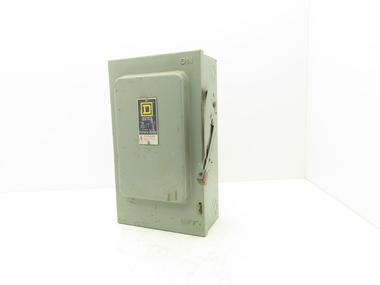 Square D HU461 30A 600V Disconnect Non-Fused