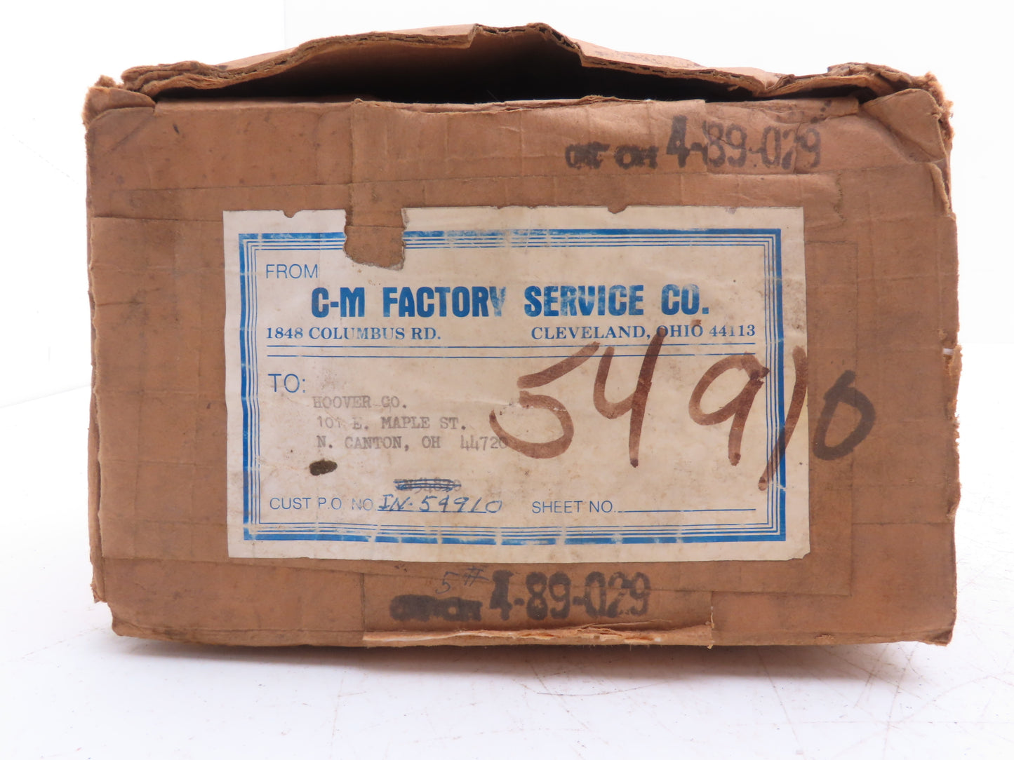 BW Controls 1300 Reversing Contactor 3Ph 10Hp 550VAC Coil 110V 60Hz