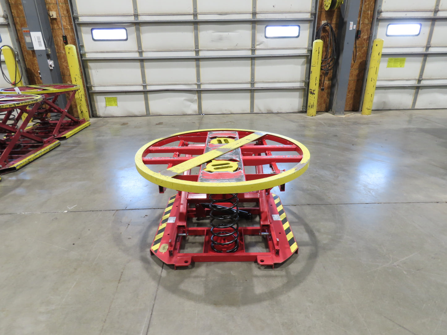 Southworth 4ZC16 Pallet Pal Positioner Single Spring Level Loader Turntable 23"H