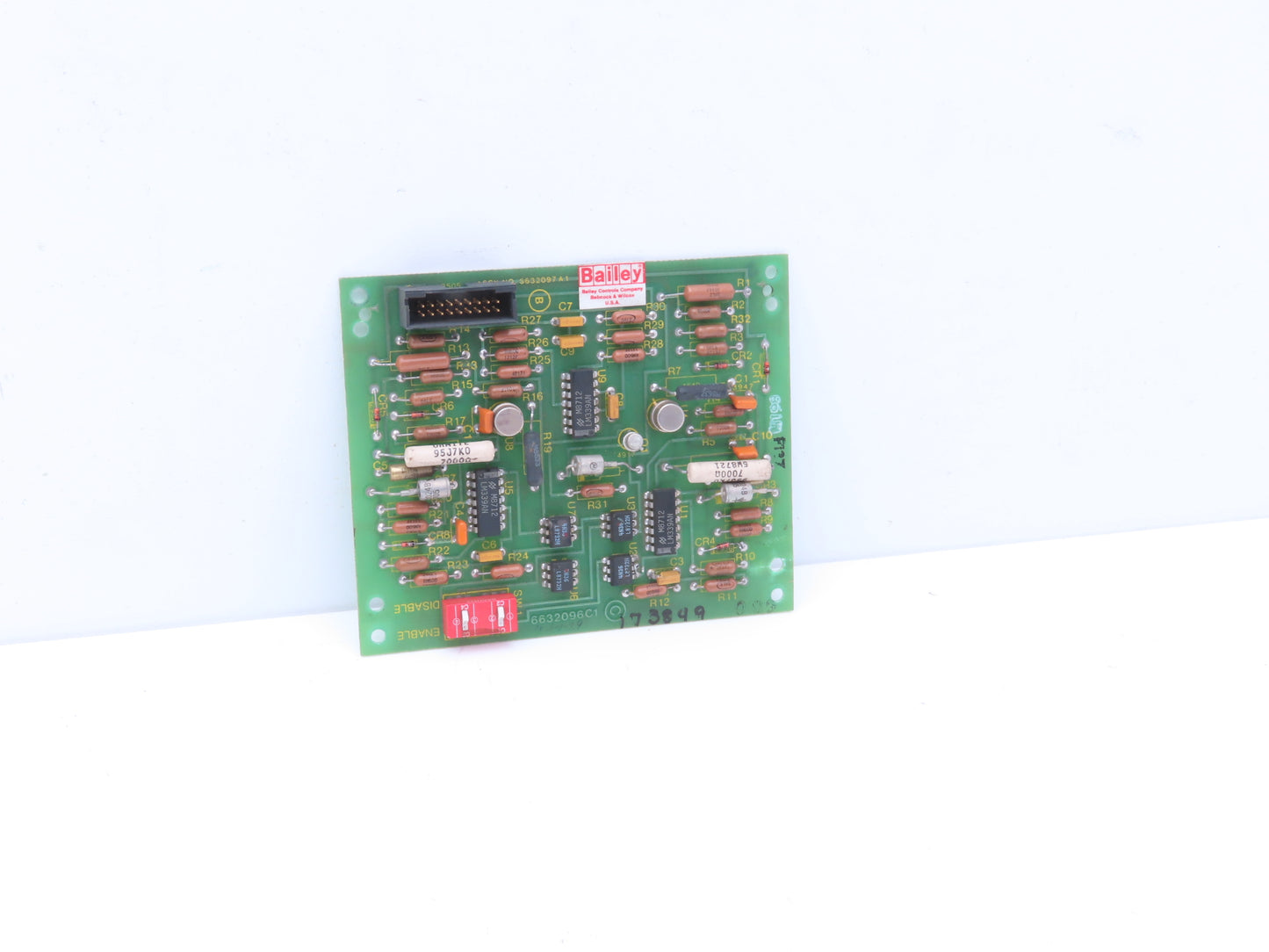 Bailey 6632096C1 PCB Network Panel Alarm Printed Circuit Control Board