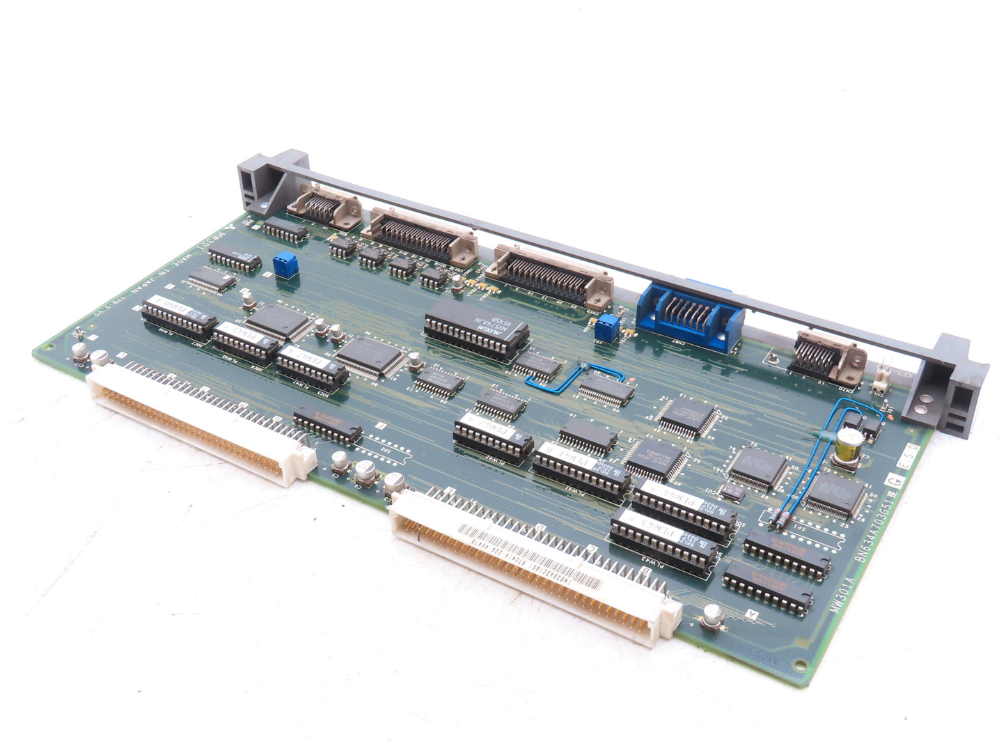 Mitsubishi BN634A703G51 CNC Printed Circuit Slot Rack Card PCB MW301A