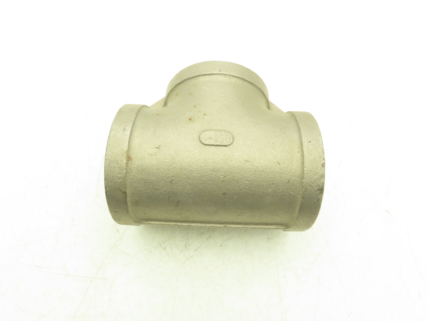 316 Stainless Steel Pipe Tee 4" NPT Class 150