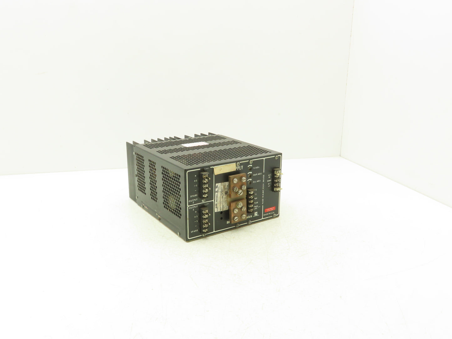 ACDC Electronics RT301-116 Power Supply 115VAC Input Output 5V 60A-12V 5A