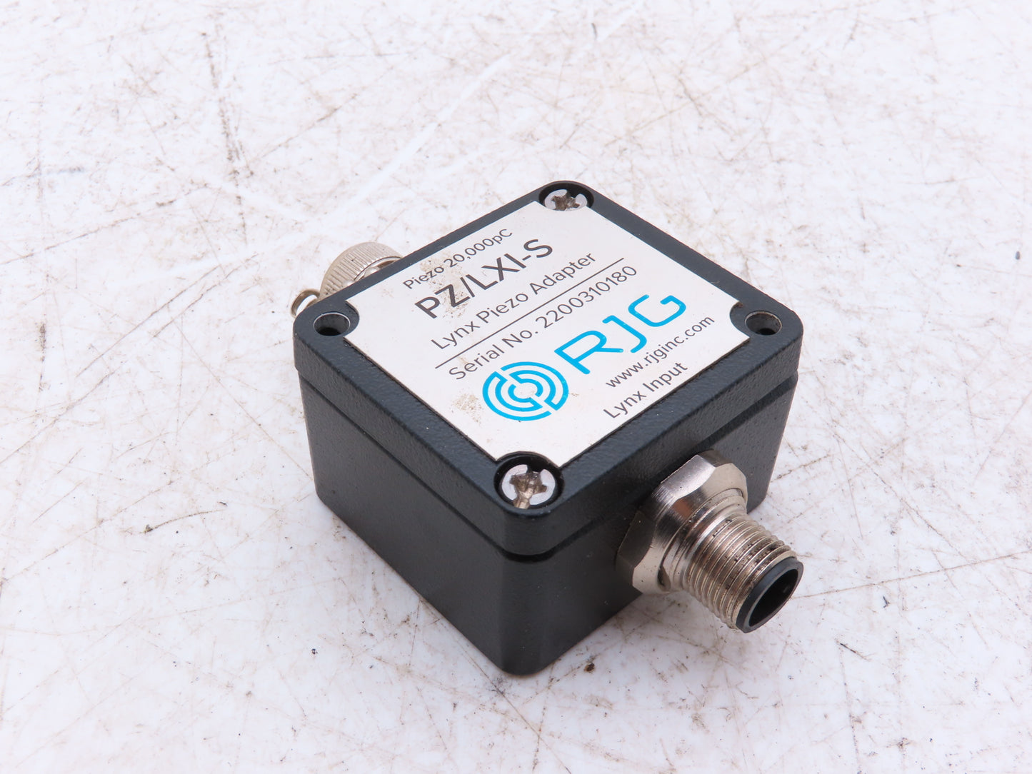 RJG PZ/LX1-S Lynx Piezo Sensor Adapter Module Surface Mount *Read*