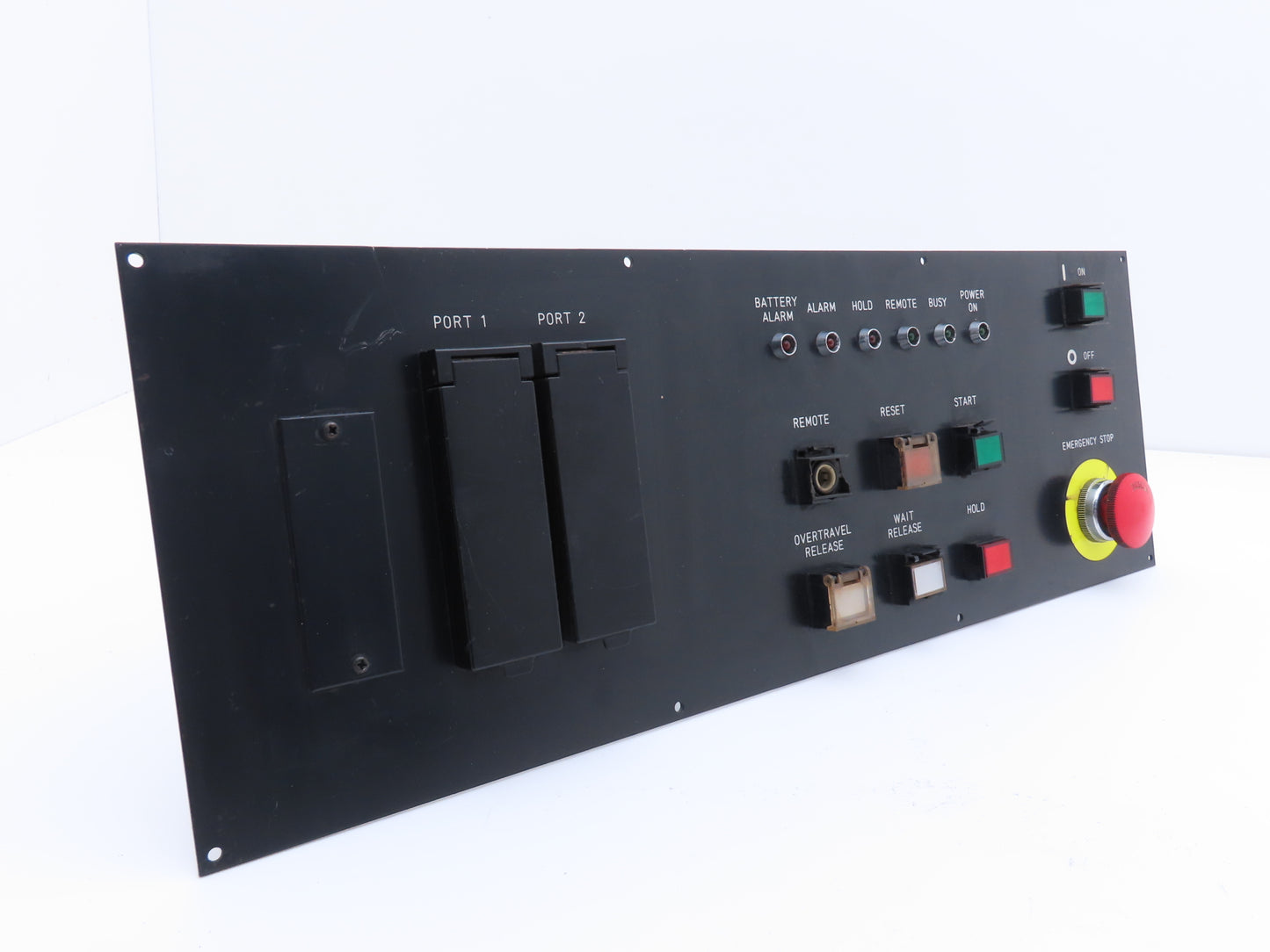 Fanuc A05B-2111-C020 CNC HMI Control Panel Push Button With E-Stop READ