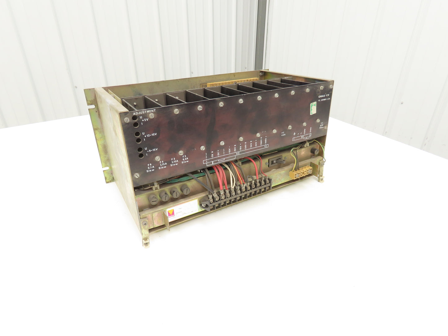 N.B. Lindebergh QMAU 129 Noack Transformer/Adjustable Power Supply