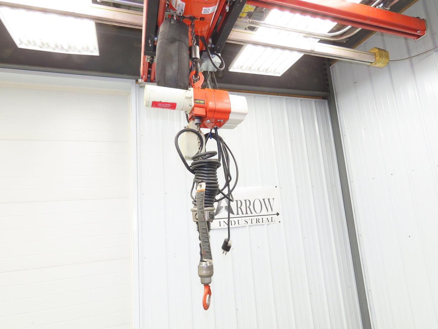 Harrington ED525DA 1/4 Ton 525lb Electric Chain Hoist 5' Lift 10-44FPM 1Ph 115V