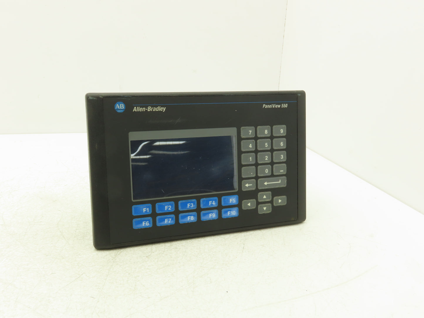 Allen Bradley 2711-B5A5 PanelView 550 HMI Control Panel Ser H FRN 4.46 100-240V