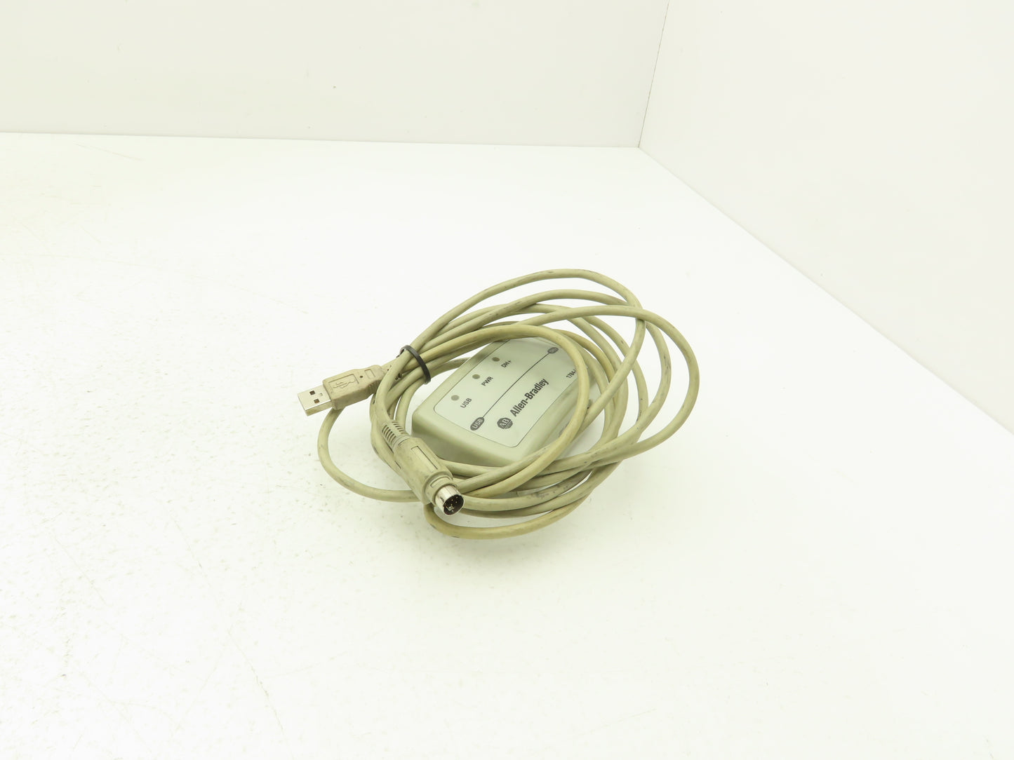 Allen Bradley 1784-U2DHP/A USB-to-Data Highway Plus 8-Pin DIN Cable FW/REV 1.007