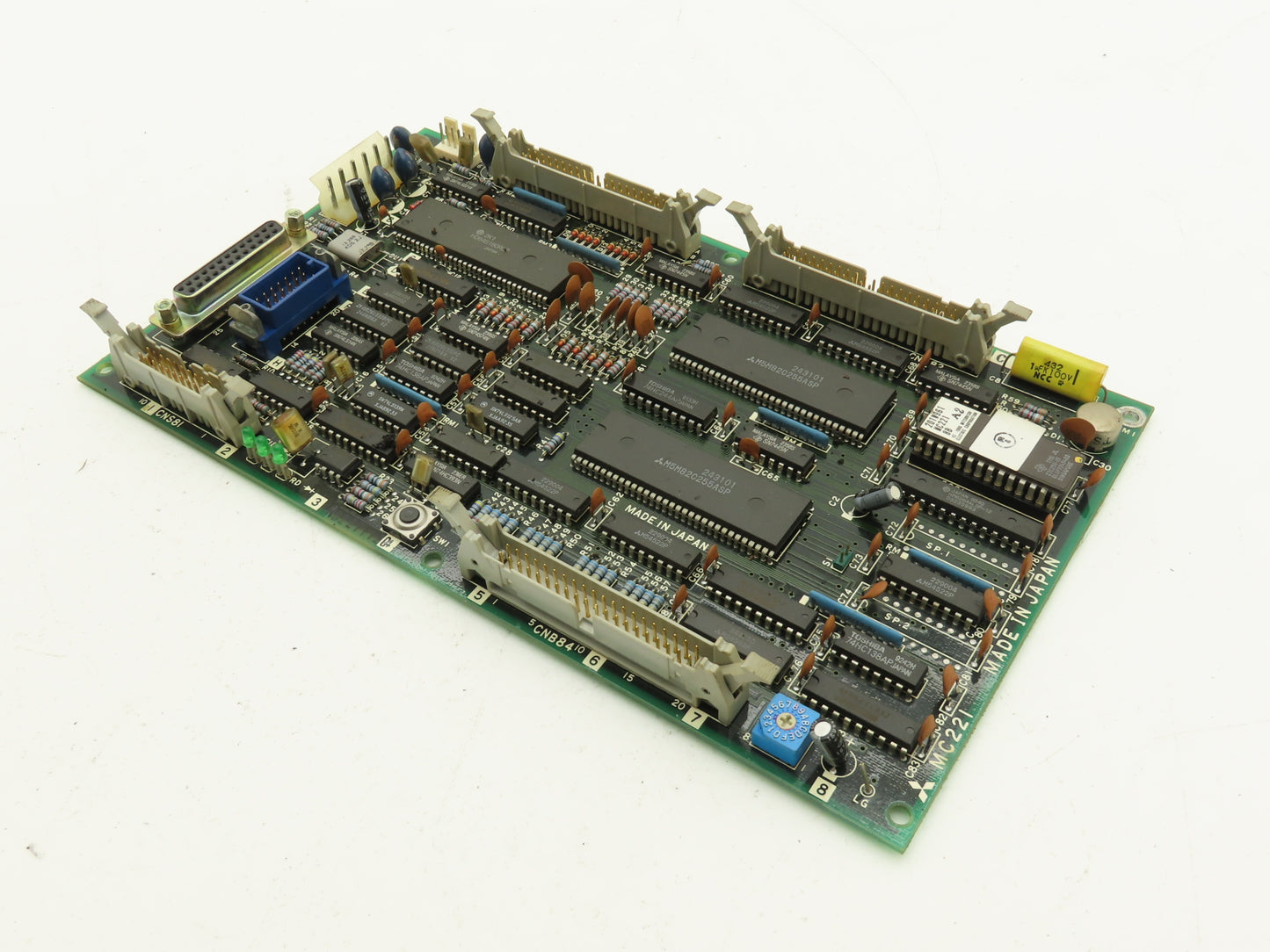 Mitsubishi Mazak BN624A926G52A HMI Printed Circuit Operator Control Board MC221