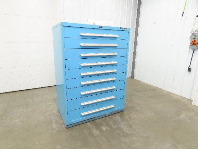 Nu-Era Modular Tool Storage Cabinet 9 Drawer 45x28x61" Stanley Vidmar Lista