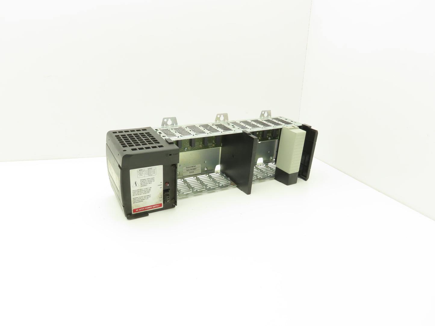 Allen Bradley ControlLogix I/O 10 Slot Rack Chassis & Power Supply 1756-PA72