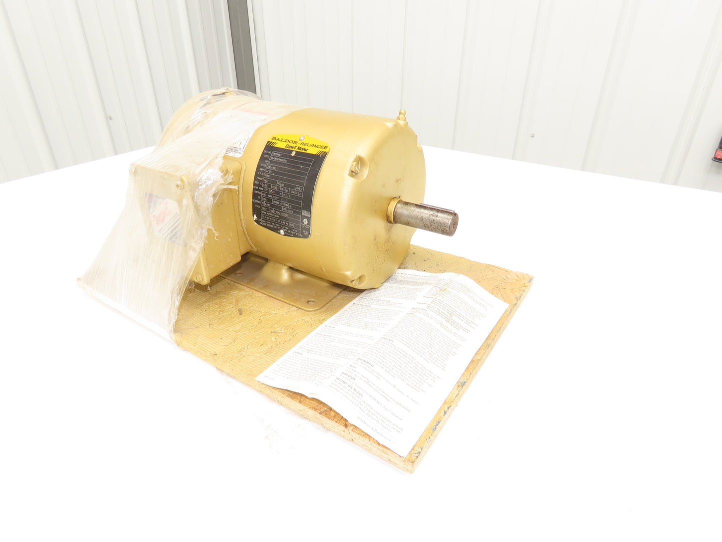 Baldor EM3546T AC Motor 1Hp 1760rpm 230/460V 143/145T TEFC Super E