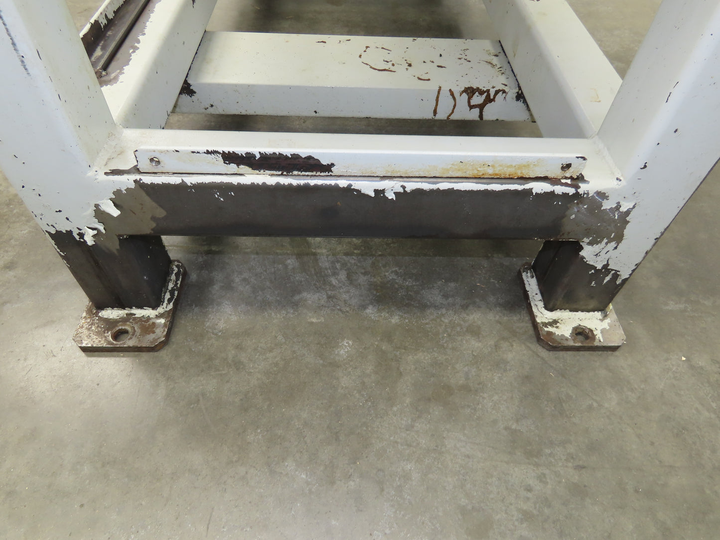 5/8" Steel Top Machine Base Welding Table Work Bench 51-3/4 x 22-1/2" Top 30" H