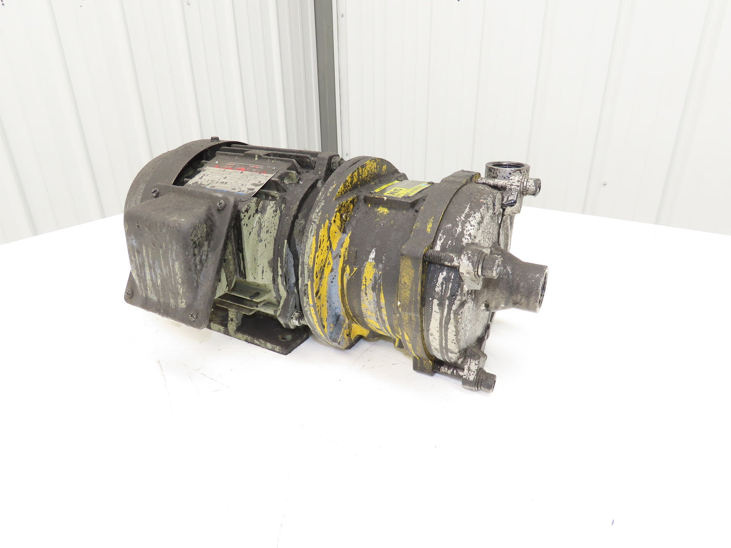 Sanwa M2522-B5 Stainless Centrifugal Mag Pump 1x1" Magnetic Drive 2.2Kw 220V 3PH