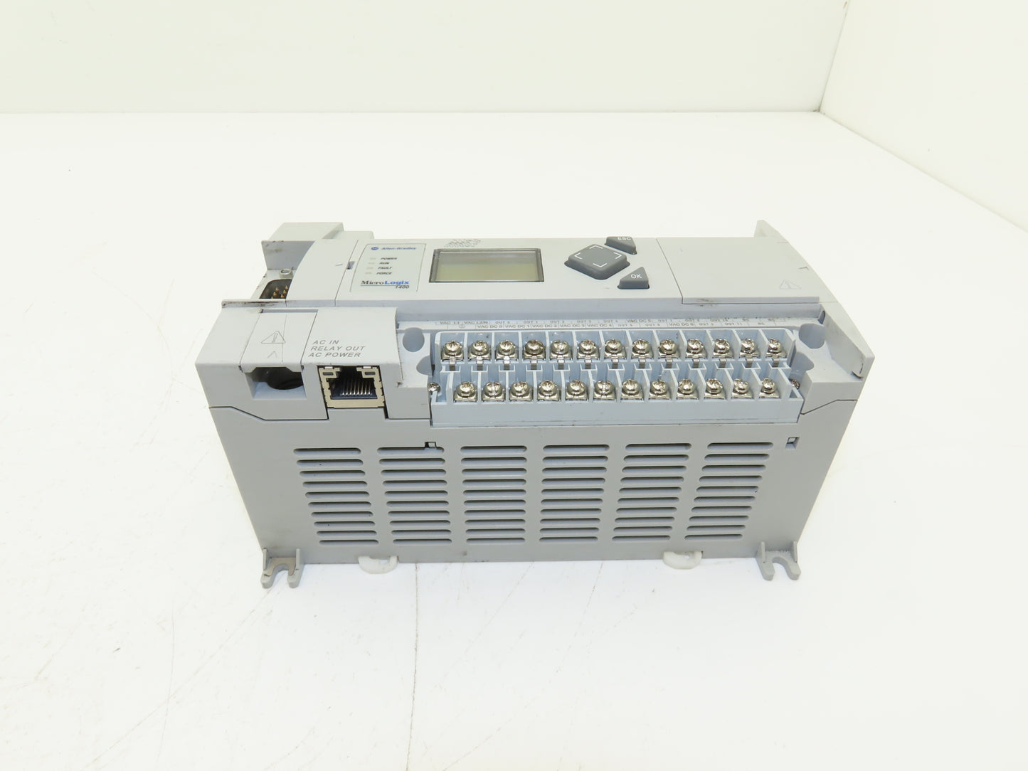 Allen Bradley 1766-L32AWA MicroLogix 1400 Controller Module 32 Pt Ser C FW 21