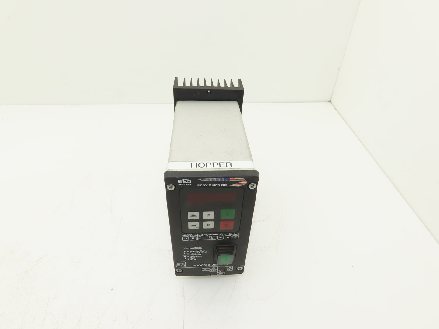 REO USA REOVIB MFS 268 Vibratory Conveyor Frequency Converter 110/240V 50/60Hz