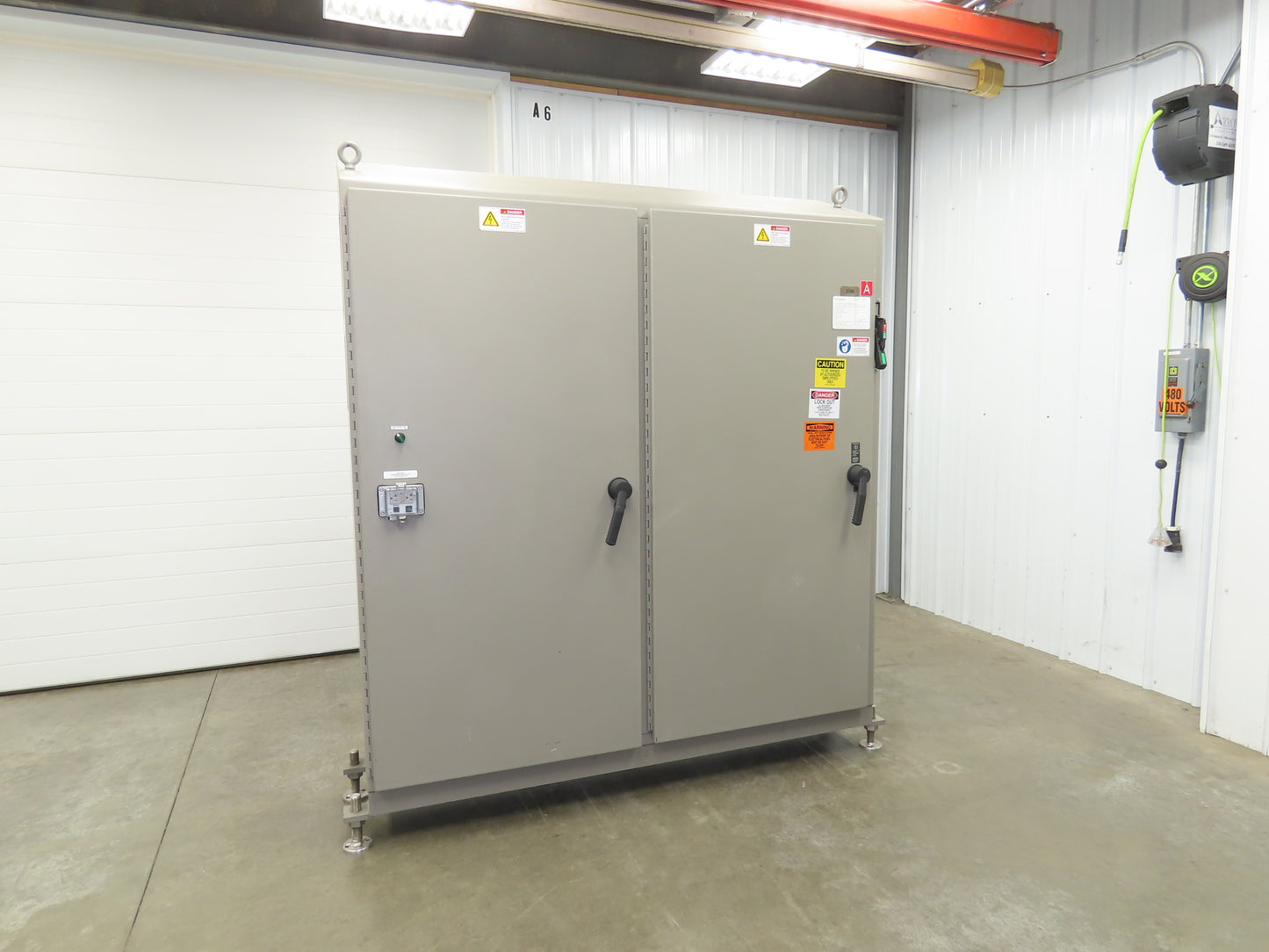 Hoffman Electrical Enclosure Control Panel 72x73x18" JIC 30A Disconnect A72X6118