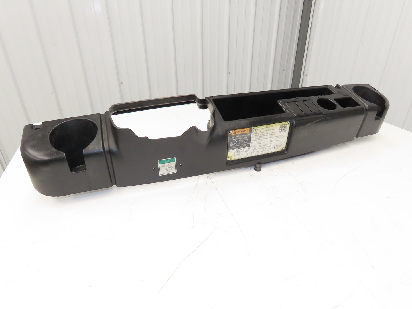 Hyster E80XN Forklift Dash Plastic Shroud Cover With Cupholders