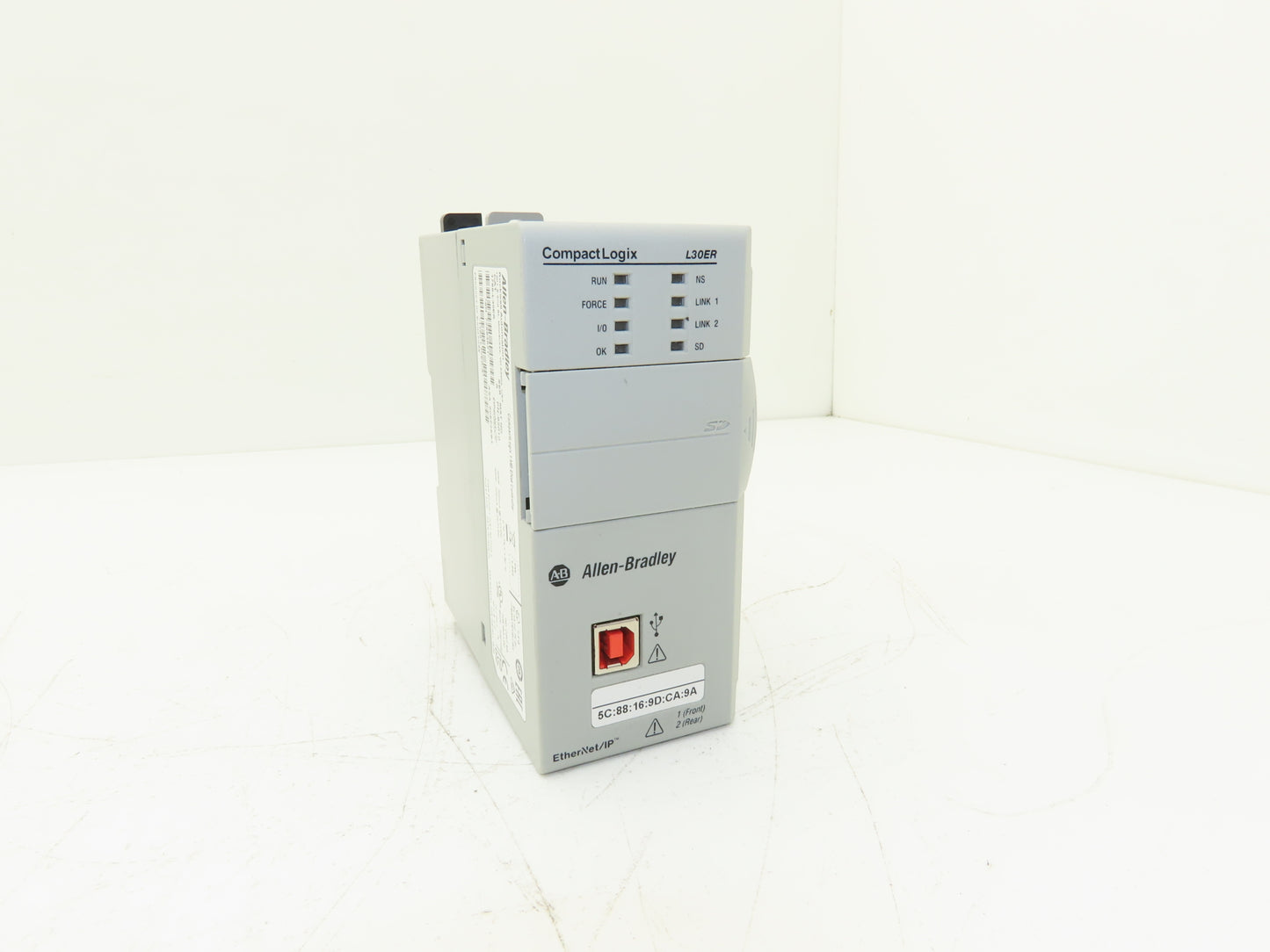 Allen Bradley 1769-L30ER CompactLogix 1MB Ethernet Controller Ser A FW 1.002