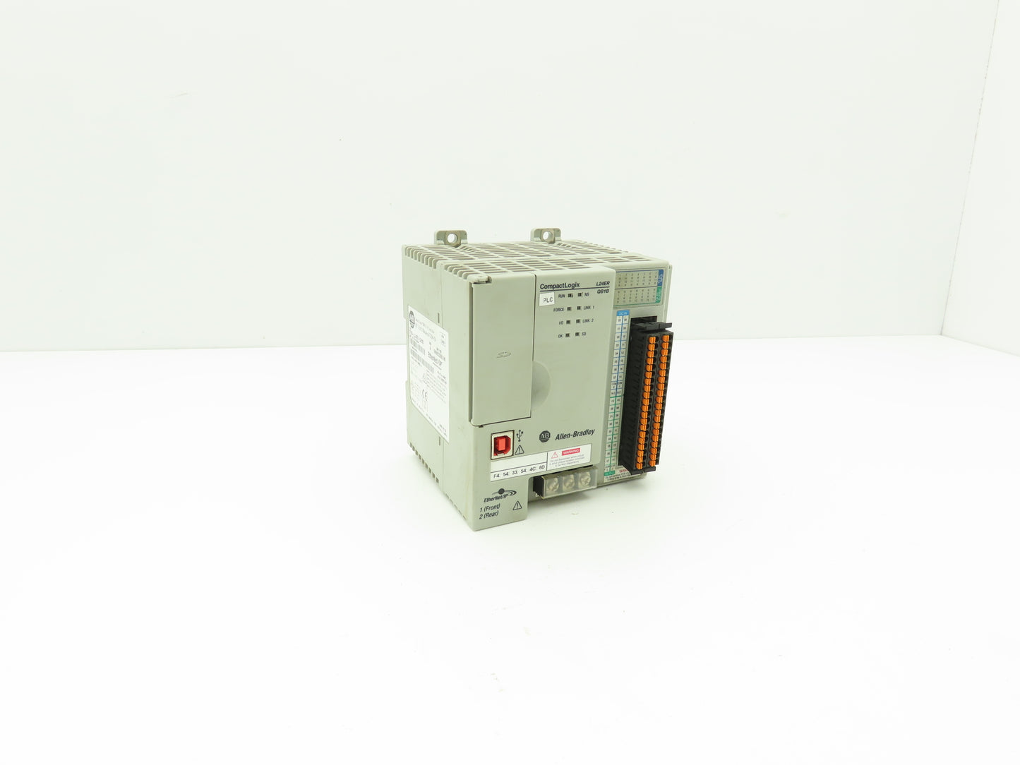 Allen Bradley 1769-L24ER-QB1B CompactLogix 750KB I/O Controller Ser A Ethernet